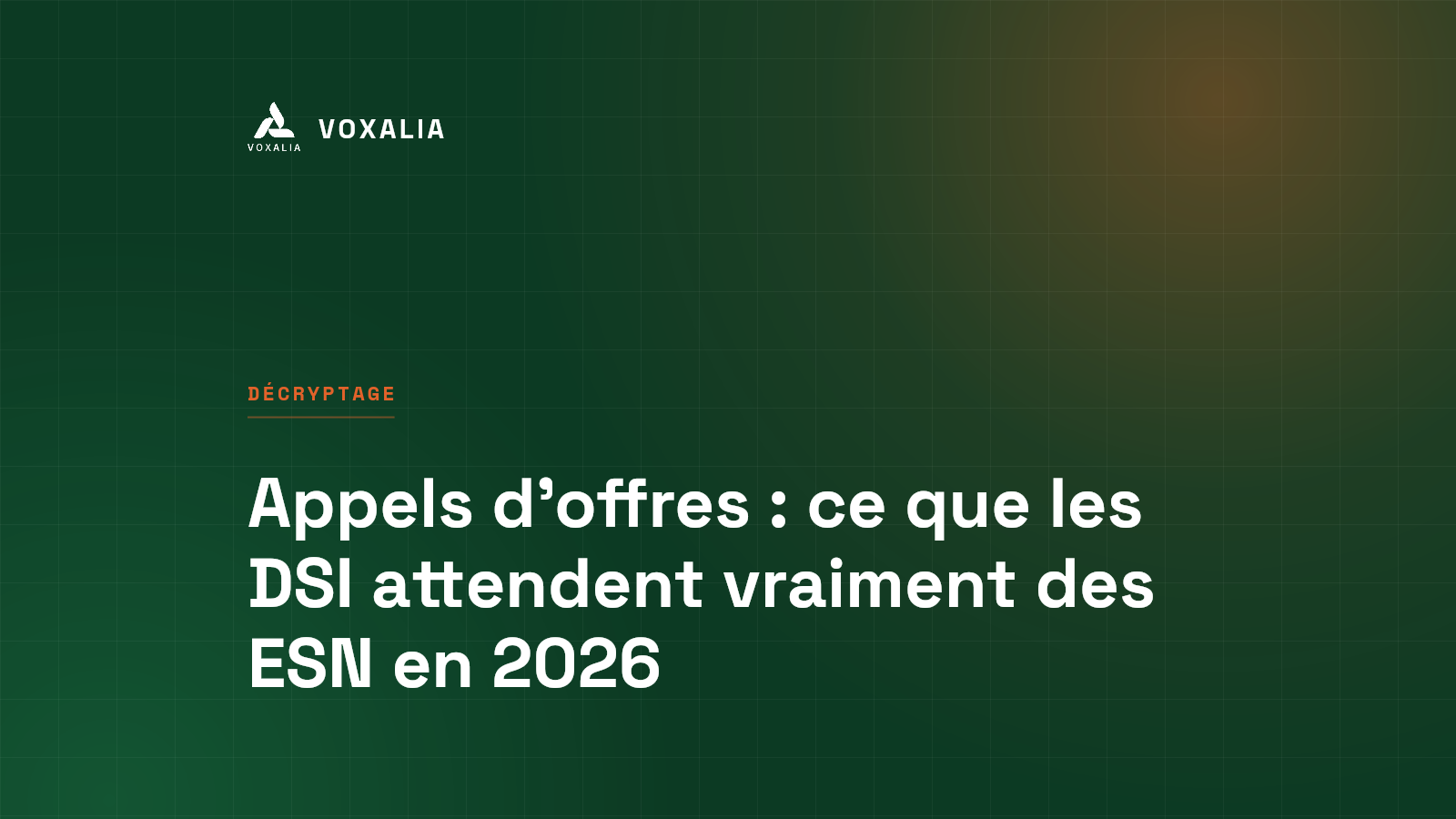 Appel d'offres ESN : les critères des DSI en 2026