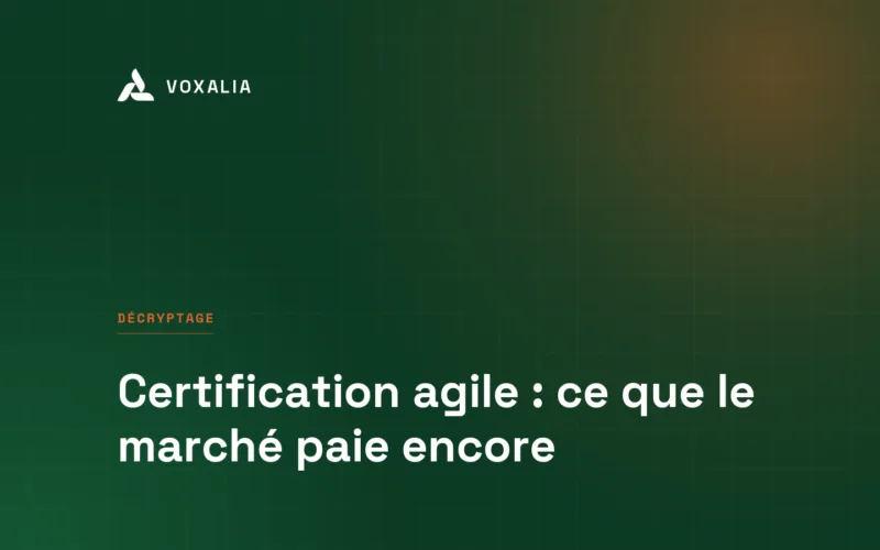 Certification agile utile en 2026, ce que le marché paie réellement