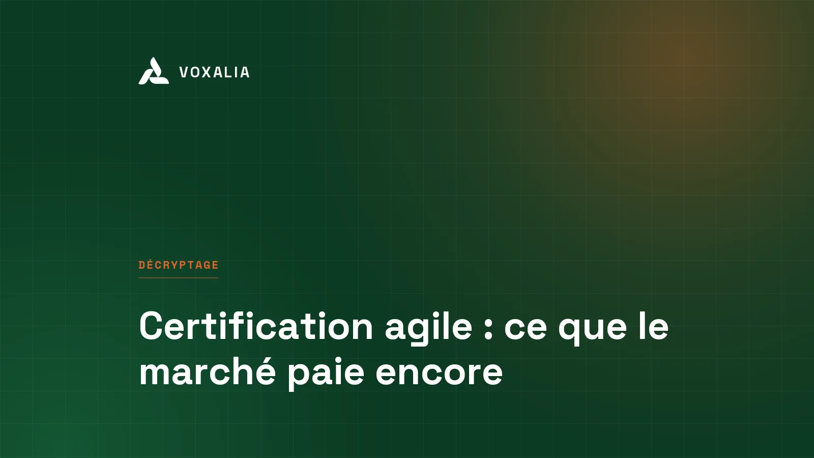 Certification agile utile en 2026, ce que le marché paie réellement
