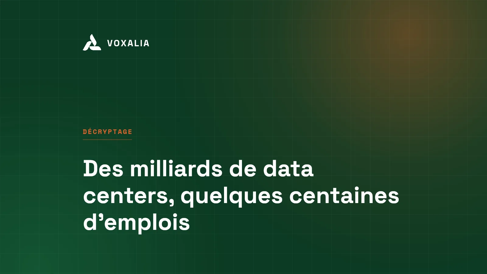 Emplois data center Hauts-de-France, ce que ces sites recrutent