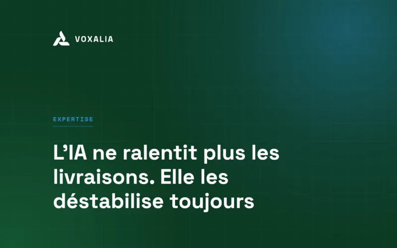 IA et qualité logicielle, l'effet mesuré de l'IA sur la stabilité des livraisons