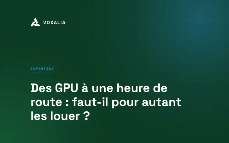 Louer des GPU pour l'IA, le calcul du taux d'utilisation