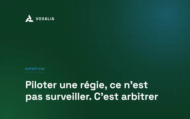 Piloter une prestation en régie, les décisions et indicateurs qui comptent