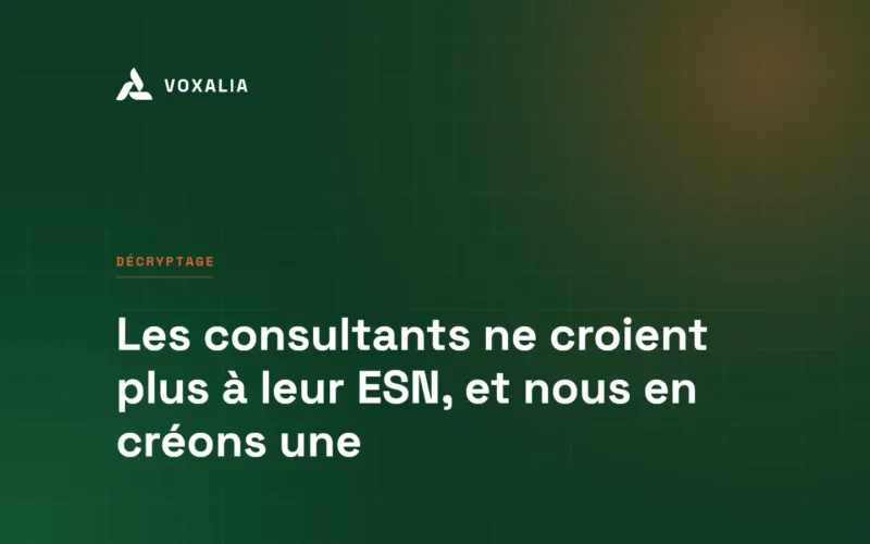 Pourquoi quitter son ESN, les raisons réelles du départ des consultants