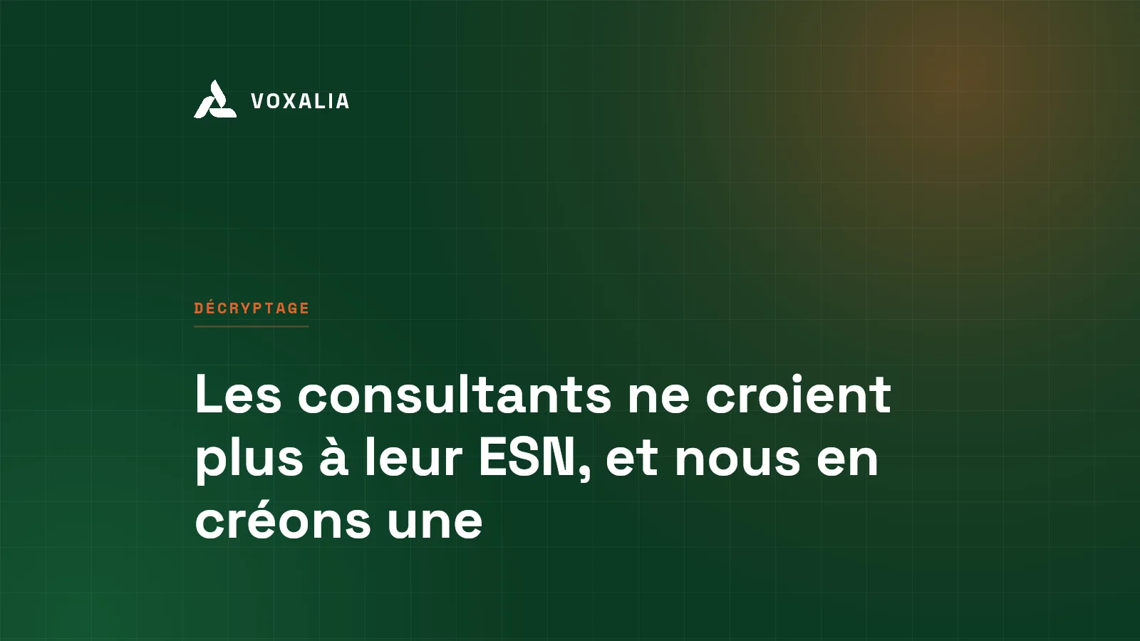 Pourquoi quitter son ESN, les raisons réelles du départ des consultants