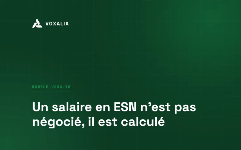 Salaire d'un consultant en ESN, la construction réelle de la rémunération