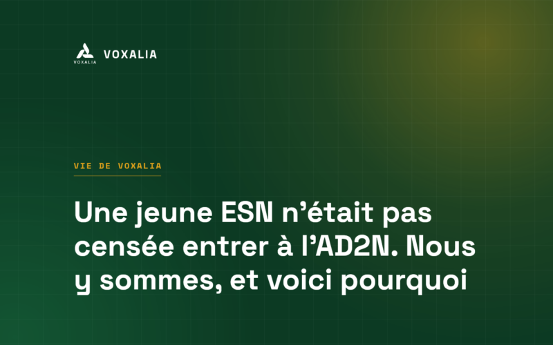 Voxalia, ESN de la métropole lilloise, membre de l'AD2N